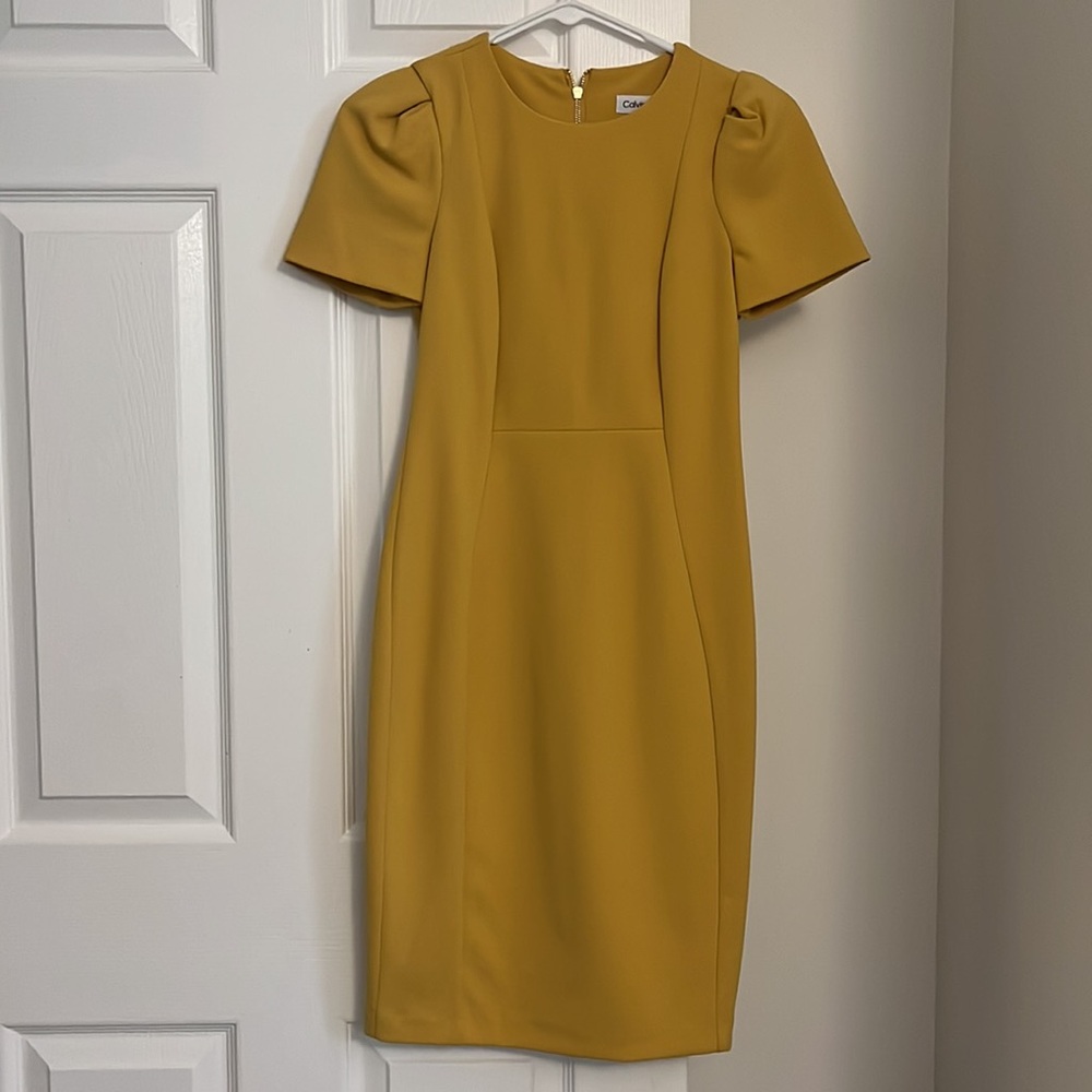 COPY - Yellow work dress